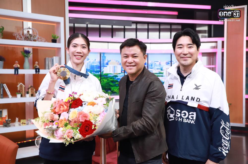 ช่องวัน 31 ร่วมแสดงความยินดี “น้องเทนนิส – โค้ชเช” หลังคว้าเหรียญทองจาก ...