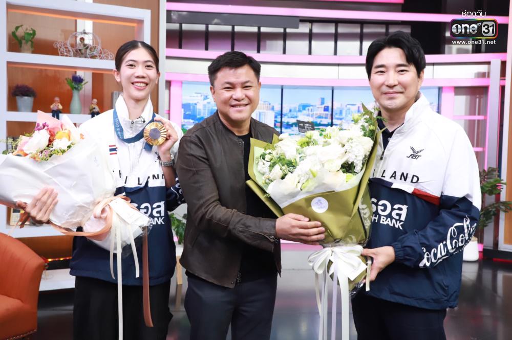 ช่องวัน 31 ร่วมแสดงความยินดี “น้องเทนนิส – โค้ชเช” หลังคว้าเหรียญทองจาก ...